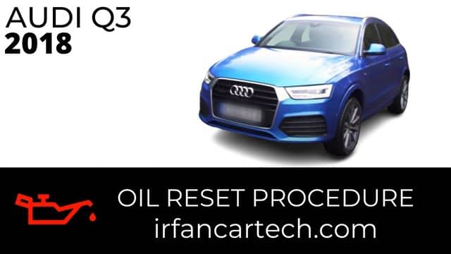 Audi Q3 Oil Reset