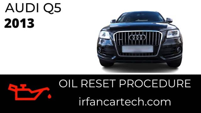 Audi A5 Oil Reset