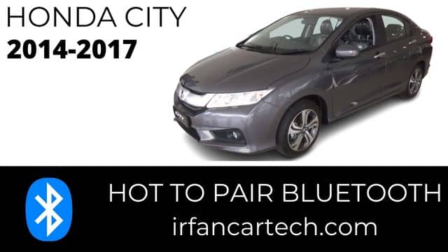 Bluetooth Pairing Honda City