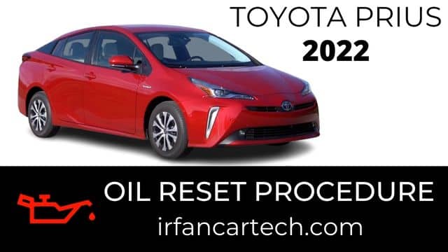 Oil Reset Toyota Prius