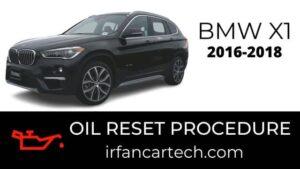 Read more about the article How To Reset Oil Service Light BMW X1  2016-2018