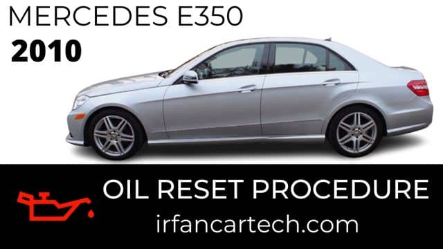 Service Reset Mercedes E350