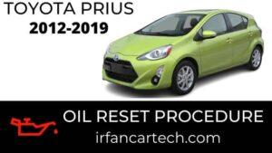 Read more about the article How To Reset Maintenance Light Toyota Prius C 2012-2019