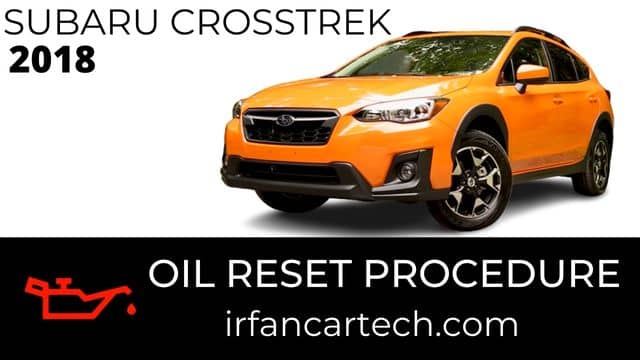 Oil Reset Subaru Crosstrek