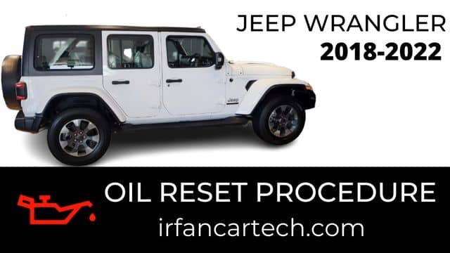 Reset Jeep Wrangler Oil