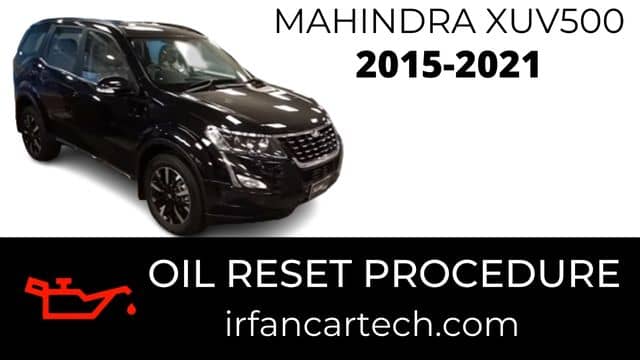 Service Reset Mahindra XUV500