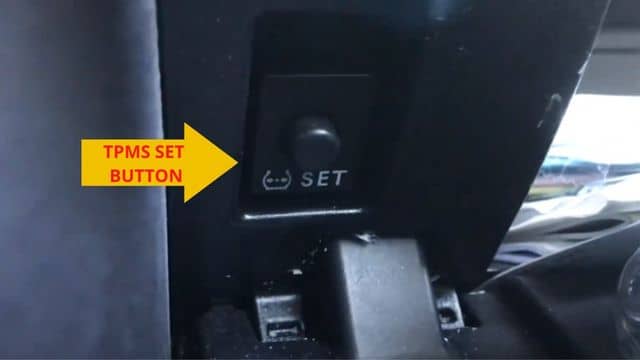 Toyota Camry TPMS Reset