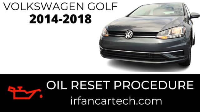Volkswagen Golf Oil Reset