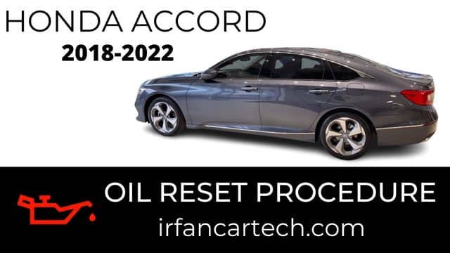 Accord Oil Light Reset