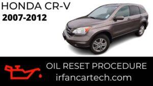 Read more about the article How To Reset Oil Change Light Honda CR-V 2007-2012