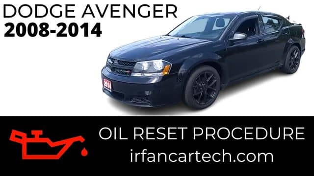 Dodge Avenger oil reset