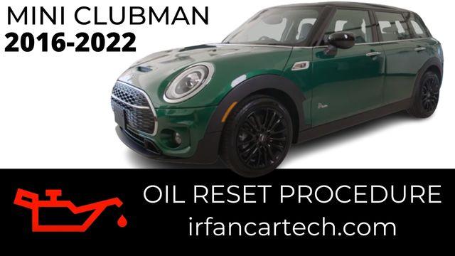Read more about the article How To Reset Oil Service Light Mini Clubman 2016-2022