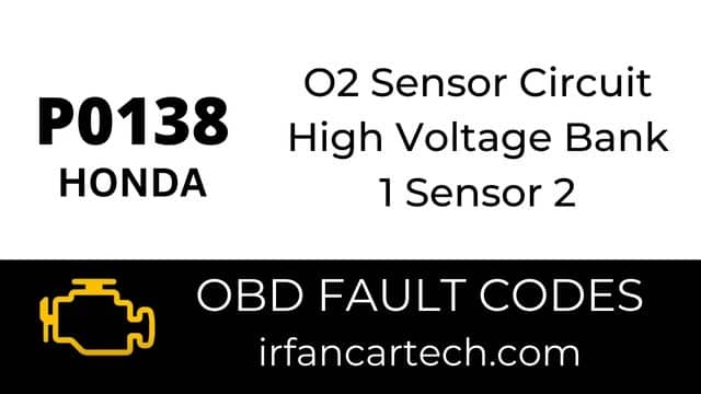 Read more about the article P0138 Honda OBD-II Trouble Code