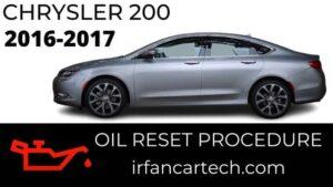 Read more about the article How To Reset Oil Light Chrysler 200 2016-2017