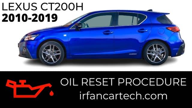 Read more about the article How To Reset Maintenance Light On Lexus CT200H 2010-2019