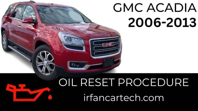 Read more about the article How To Reset GMC Acadia Oil Life 2006-2013