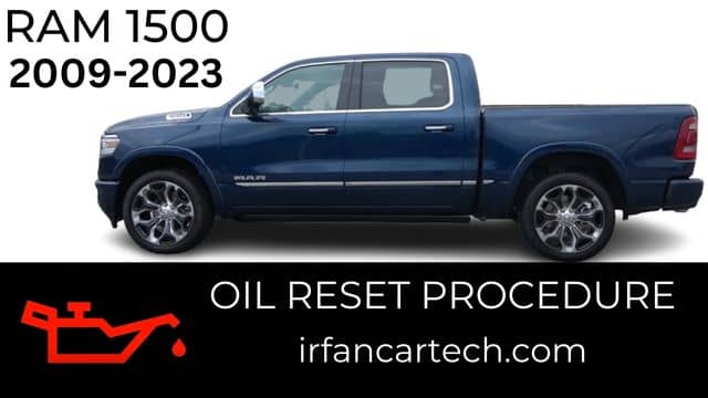 Ram 1500 oil reset