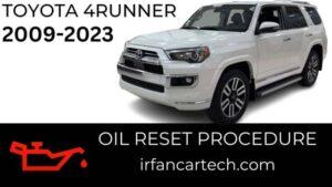 Read more about the article How To Reset Toyota 4Runner Maintenance Light 2009-2023