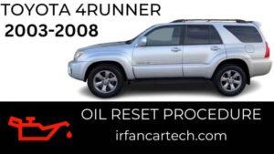 Read more about the article How To Reset Maintenance Light On Toyota 4Runner 2003-2008