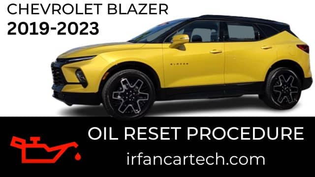You are currently viewing How To Reset Oil Chevrolet Blazer 2019-2023