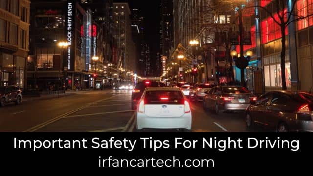 Safety Tips Night Driving