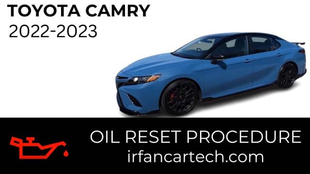 Toyota Camry Oil Reset