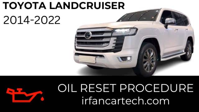 Oil Reset Land Cruiser