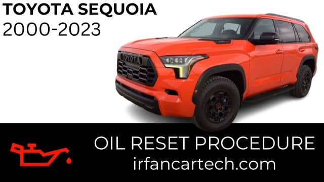Oil Reset Toyota Sequoia